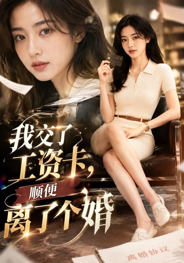 我交了工资卡，顺便离了个婚