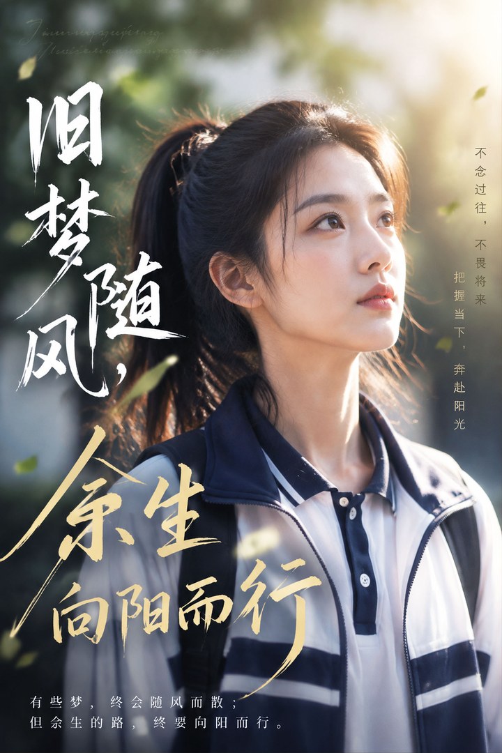 旧梦随风，余生向阳而行