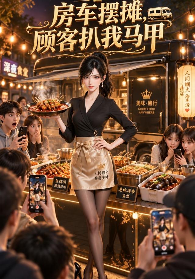 房车摆摊，顾客扒我马甲