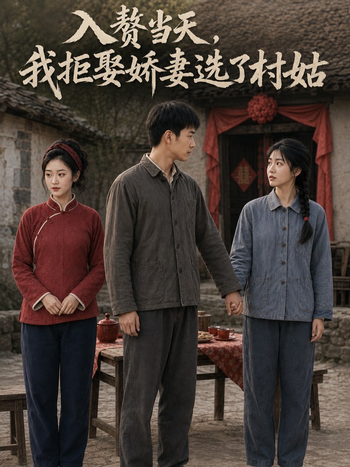 入赘当天，我拒娶娇妻选了村姑