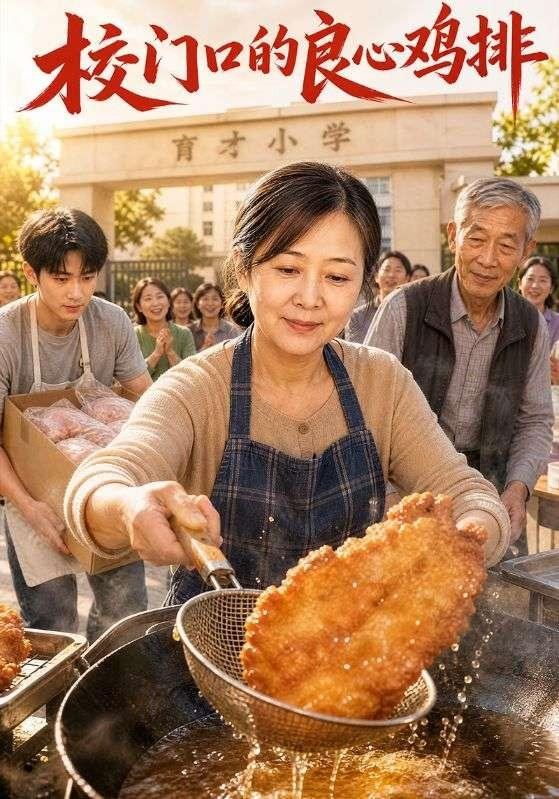 校门口的良心鸡排