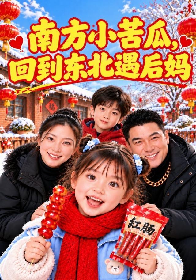 南方小苦瓜，回到东北遇后妈