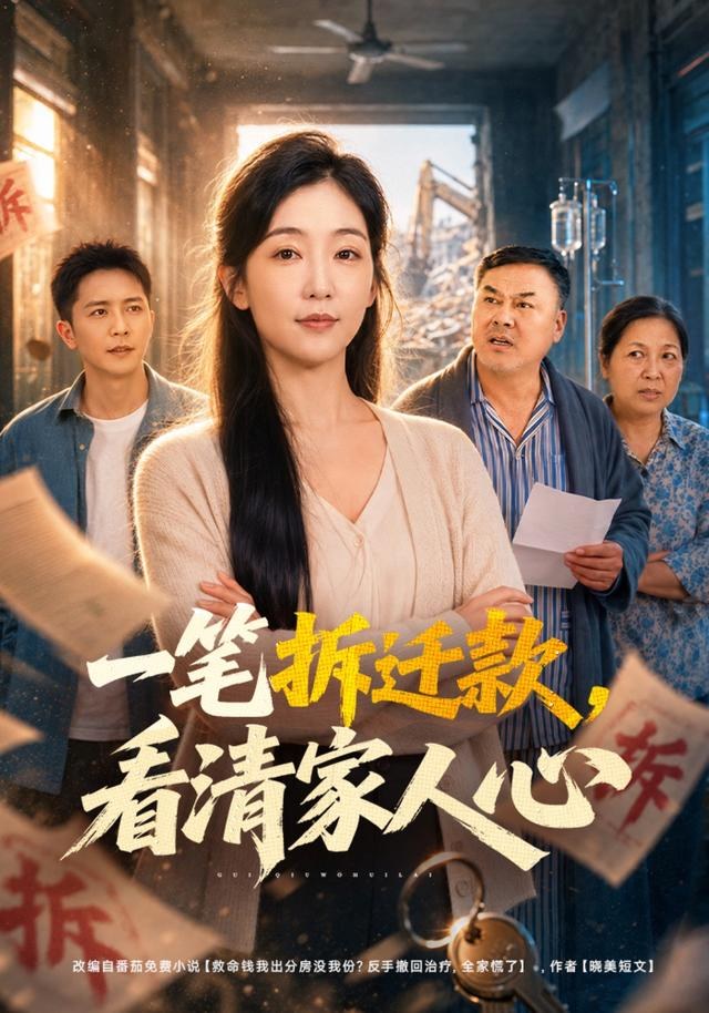 一笔拆迁款，看清家人心赵琪