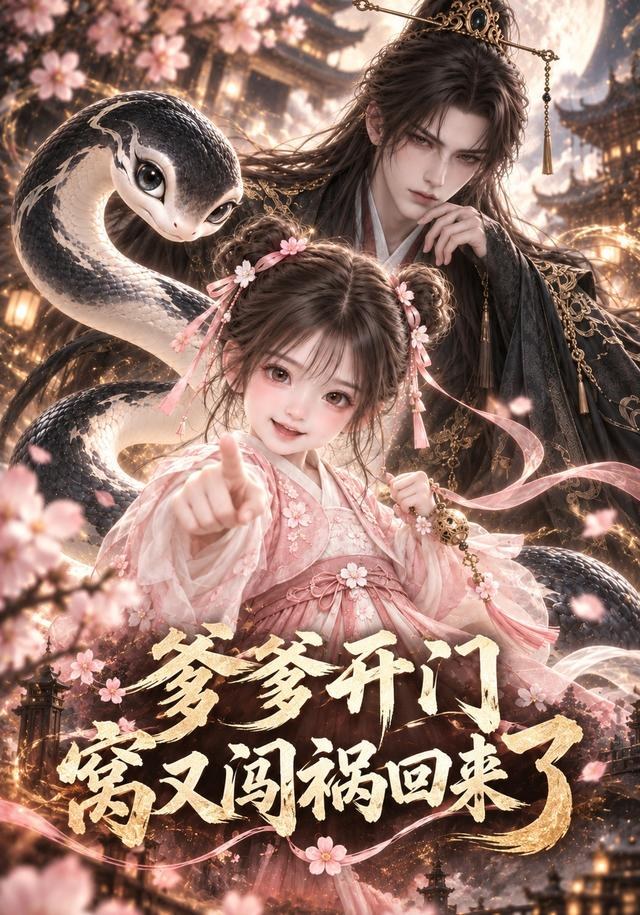 爹爹开门窝又闯祸回来了